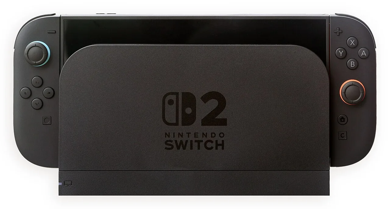 console Nintendo Switch 2 nel dock
